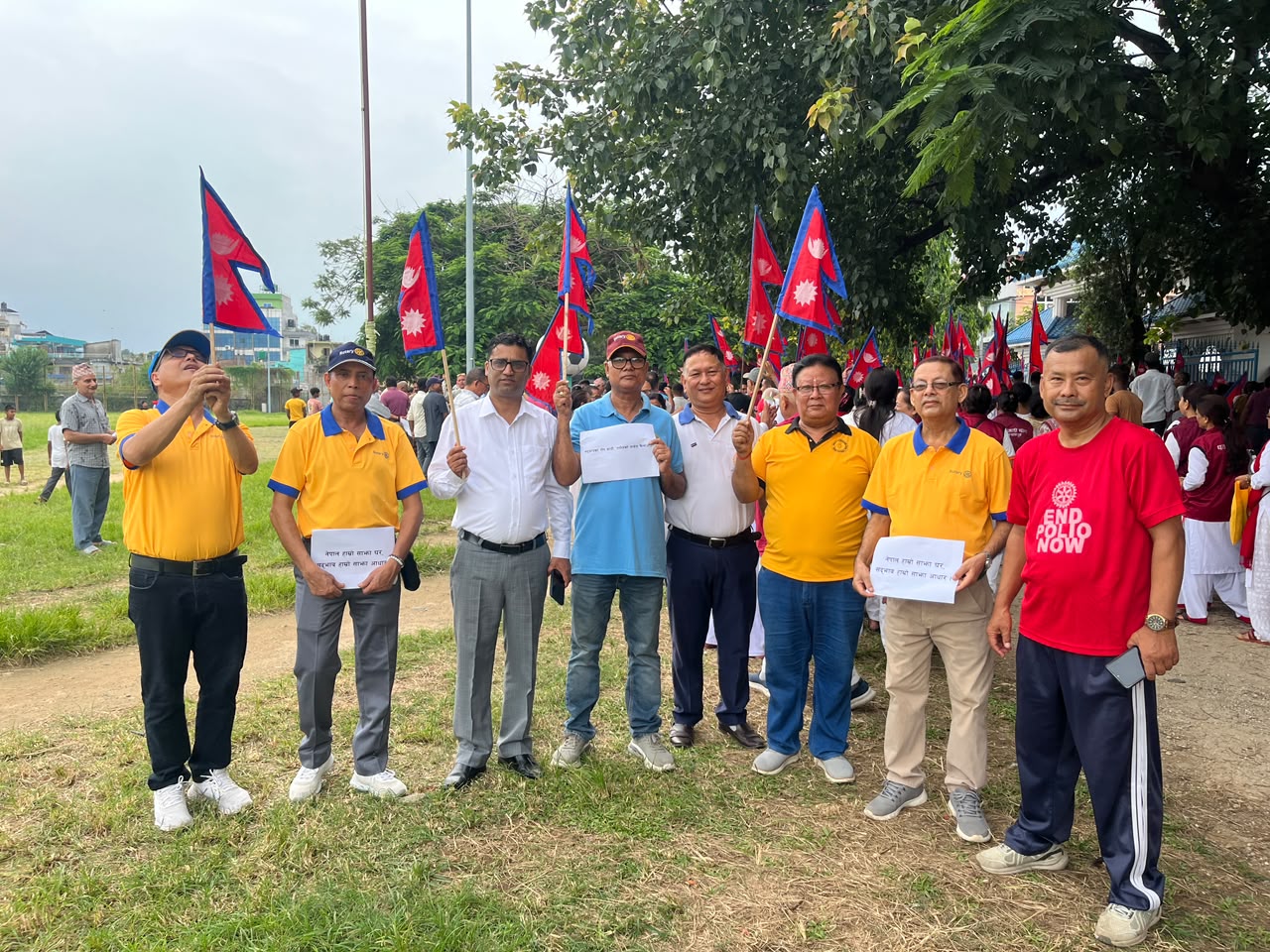 Peace Rally Organization and Participation for Hindu Muslim Harmony
